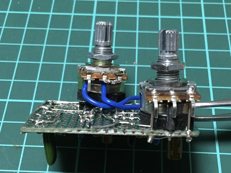 Fulltone OCD Ver.4の自作のツボ (小型=1590Aサイズ) +Ver.1.7
