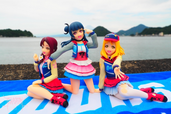 津島善子＆桜内梨子＆小原鞠莉＠内浦