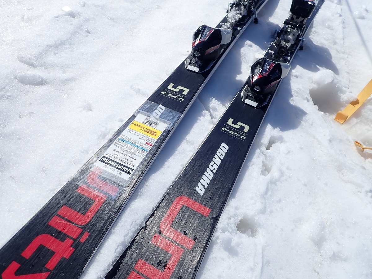 オガサカ OGASAKA スキー板 オールラウンド 板・金具セット メンズ TC-SK  rMOTION2 12GW スキー板 ビンディング