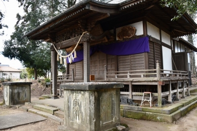 岡部神社　社殿