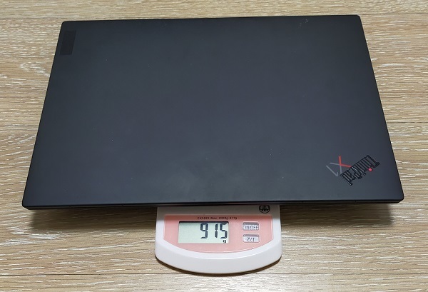 ThinkPad X1 Nano 本体重量