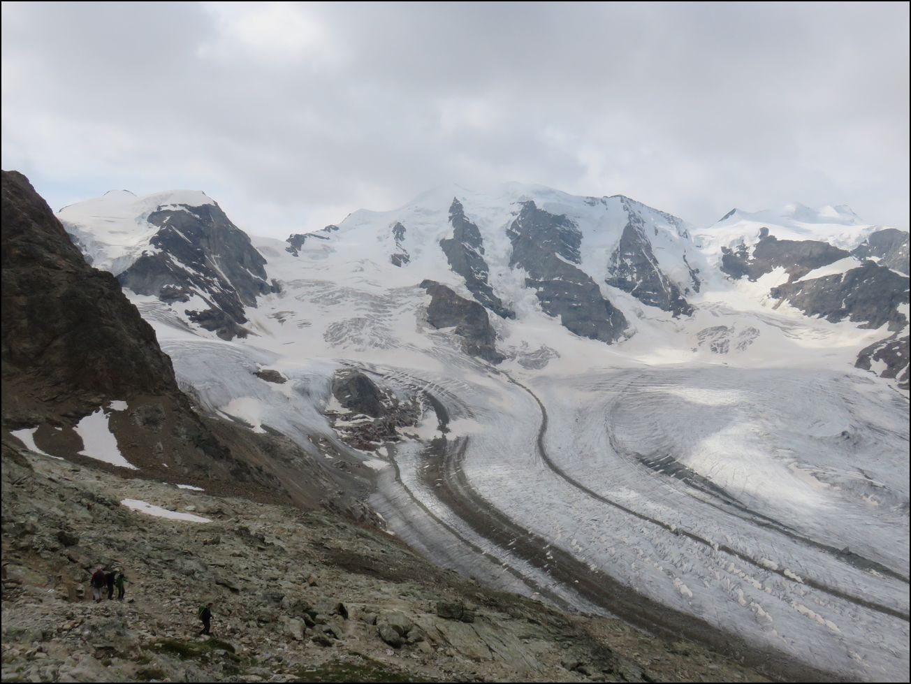 貼り直し（9）スイス、ディアボレッツァ展望台＠ペルス氷河と美魔女伝説