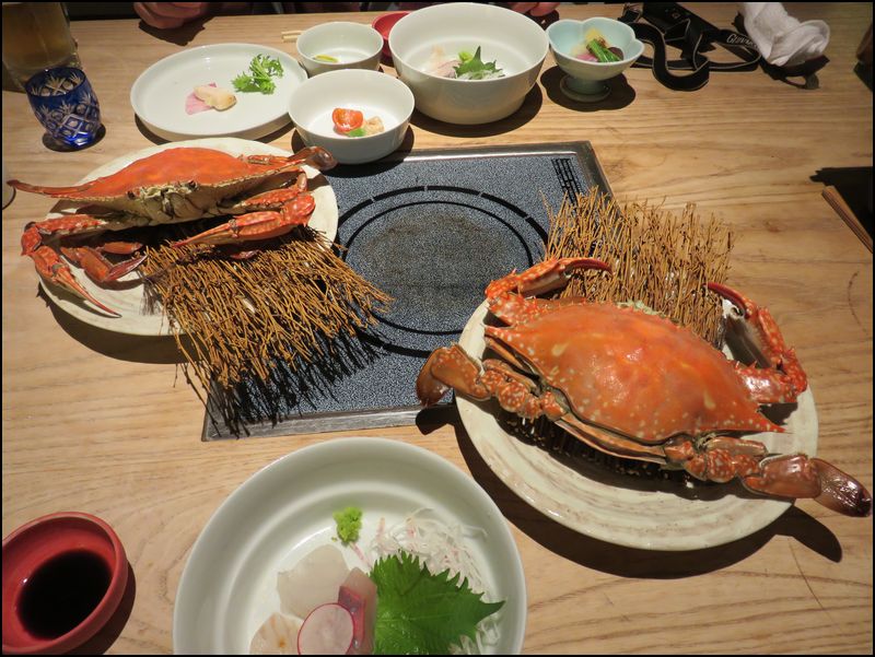 蟹御殿（竹崎かにコースの夕食編）＠佐賀県/太良町