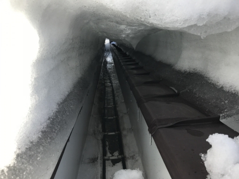 スノーダクト トンネル