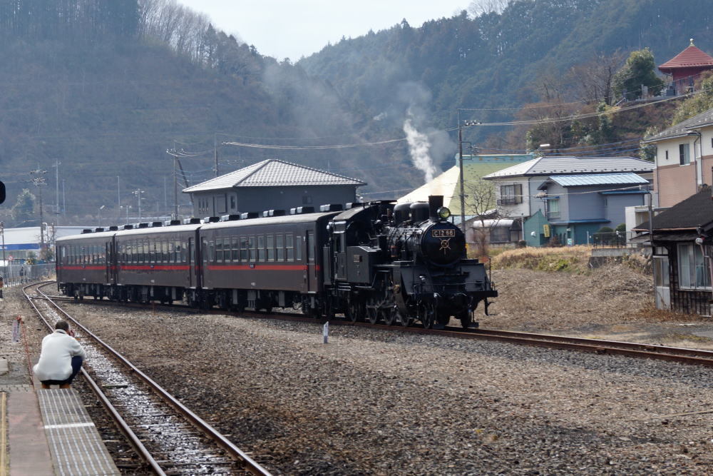 真岡鐡道C12形蒸気機関車⑥2